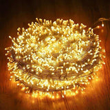 10m Fairy Christmas Lights With 100 Rubber String Bulbs