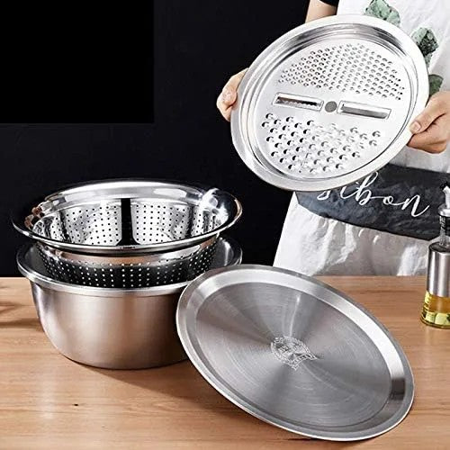 4Pcs Steel bowl