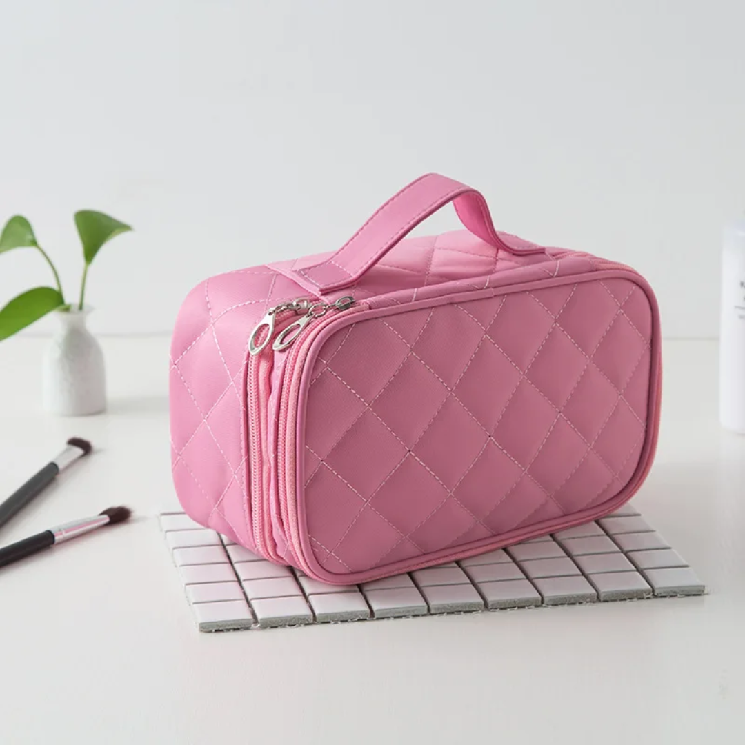 Waterproof Double Layer Cosmetic Storage