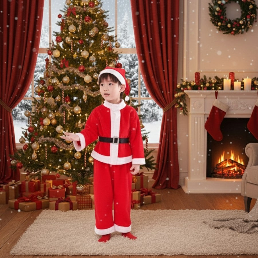 Santa Claus Kids Christmas Costume