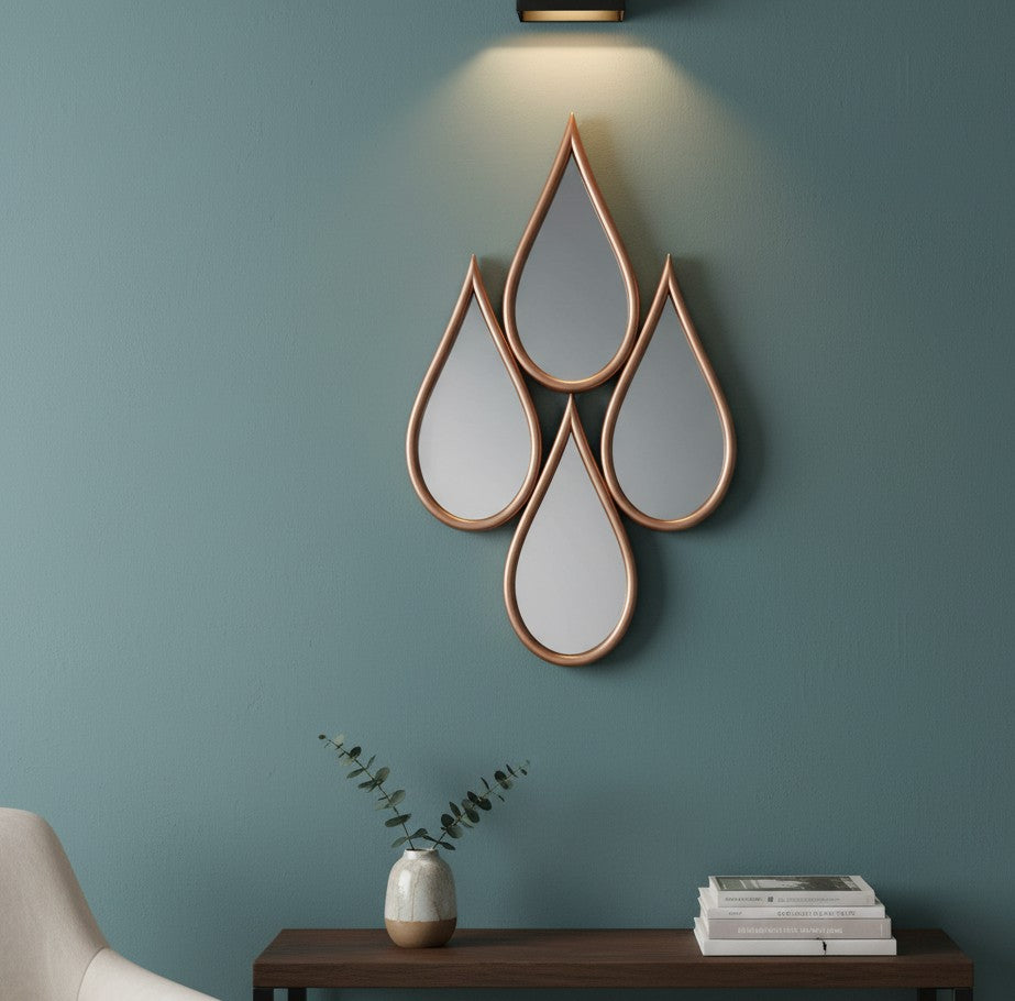 Nordic Decor Tear Drop Mirror
