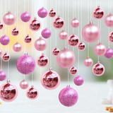 24PCS Christmas Balls Decoration Set