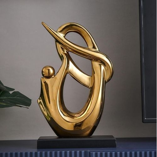 Nordic art ceramic table centerpiece, modern decorative accent for living room or dining table. 🏺✨