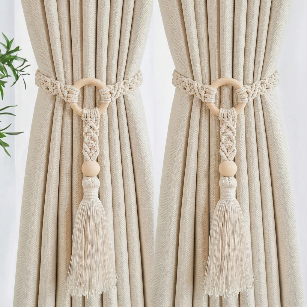 2 Piece Curtain Tassel Holdbacks