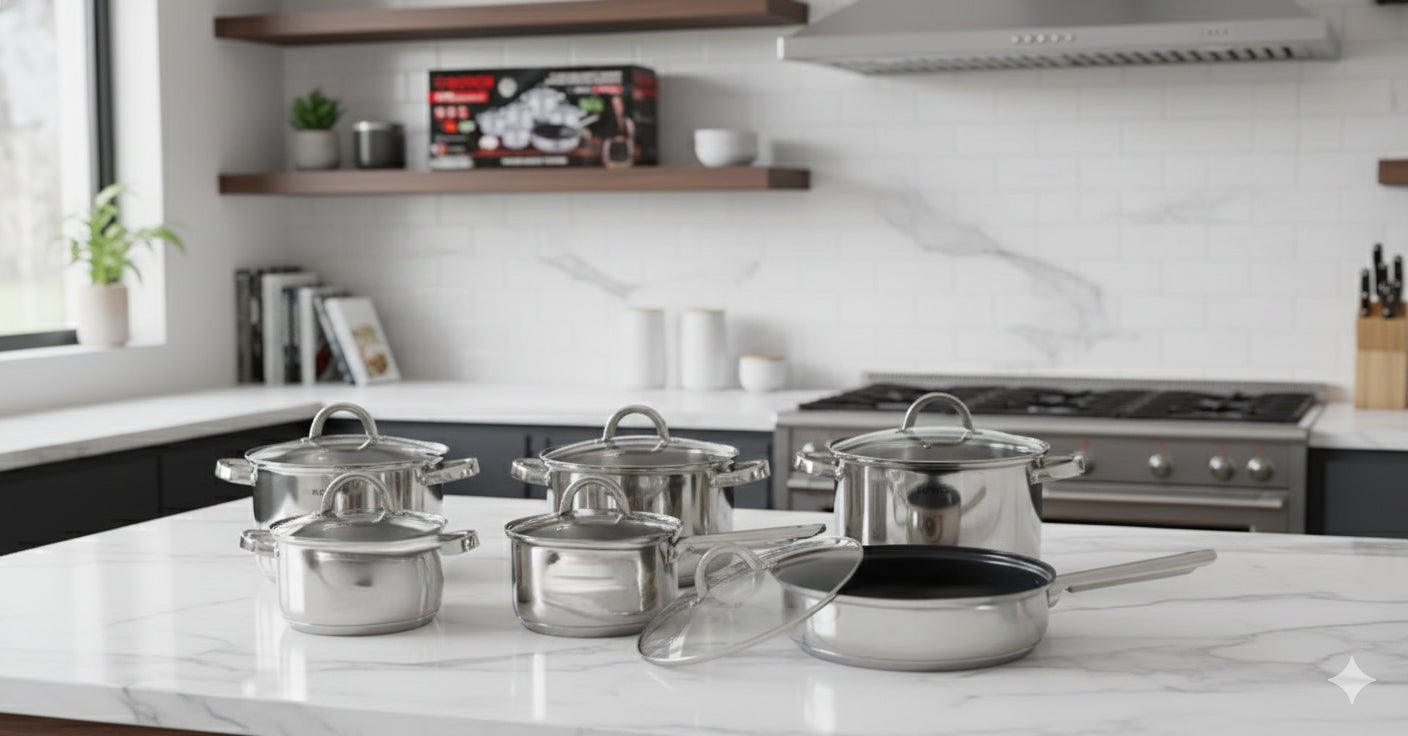 12-Piece Nonstick Cookware Set