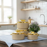 4pcs Insulated Hotpot Set