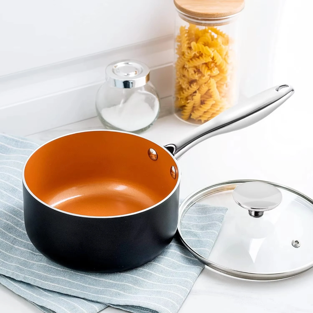 Steel Cooking Pot With 1 Handle