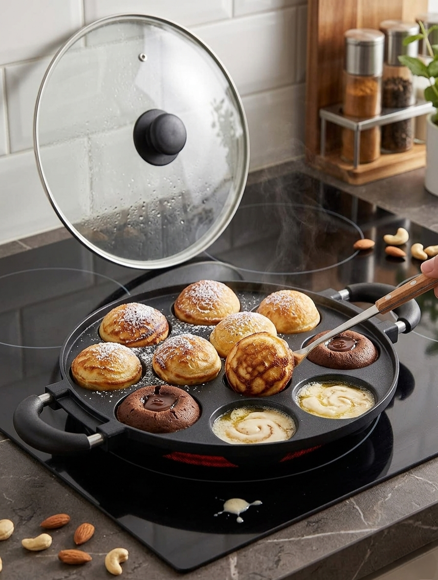 12-Hole Non-Stick Round Maker