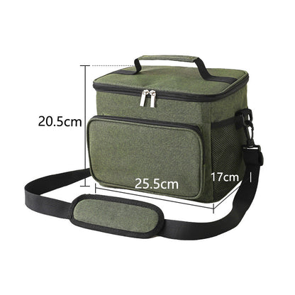 Portable Insulated Thermal Cooler Lunch Bags