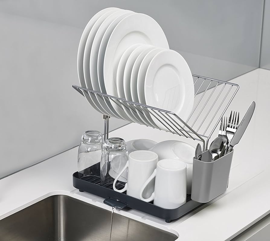 2-Tier Dish Drainer Rack