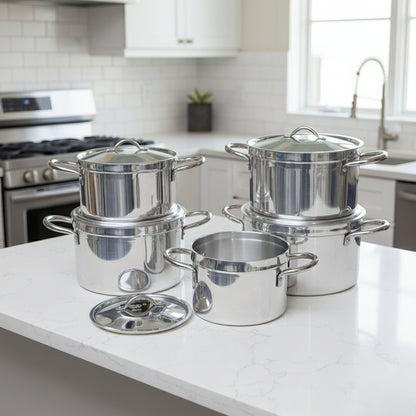 Stainless Steel Sufuria Set