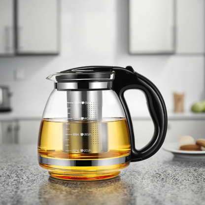 Borosilicate Glass Infuser Kettle – 1500ml