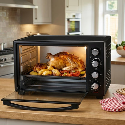 Electric Oven with Rotisserie Function