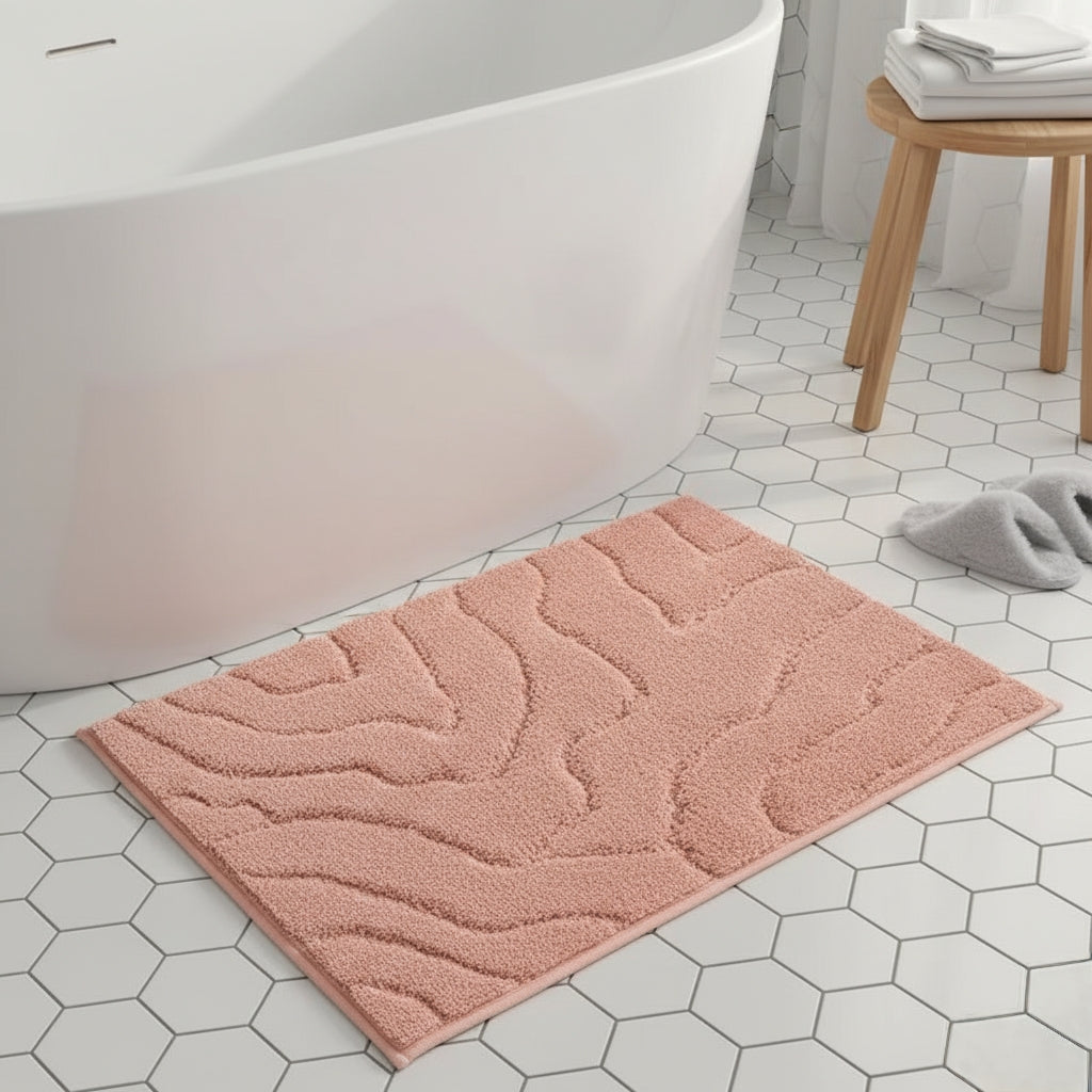 Fluffy Bathroom Absorbent Mat