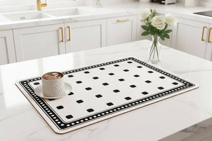 Super Absorbent Non-Slip Dish Drying Mat