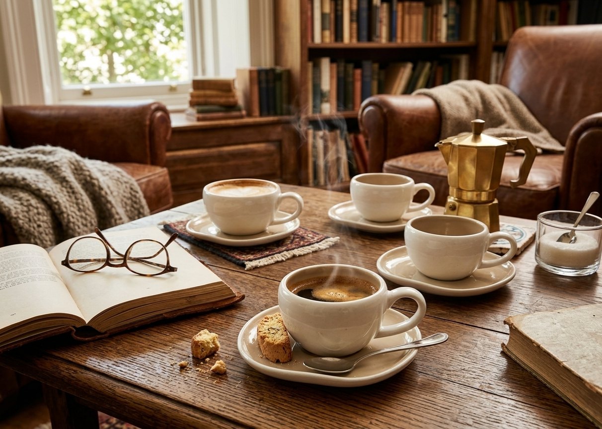 12 Piece Porcelain Cup & Saucer Set – 200ml