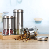 3-Piece Tea, Sugar & Coffee Canister Set