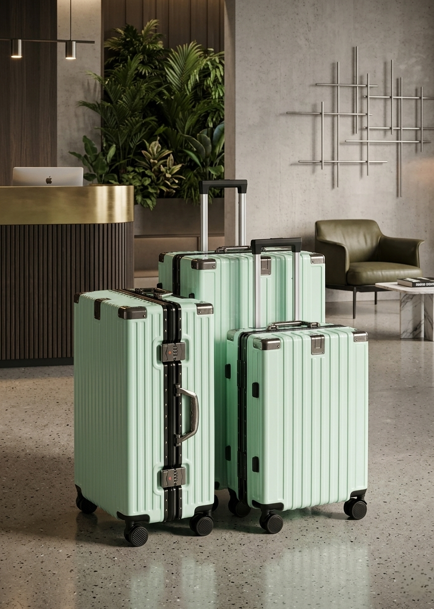 Zipless size 26 travel suitcase for luggage and trips