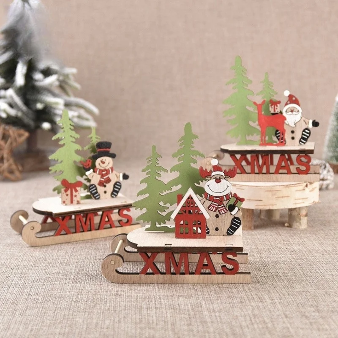 Wooden Craft Christmas Decoration