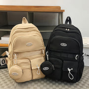 Large capacity sports travel backpack, durable multipurpose bag for gym travel and daily use. 🎒✨