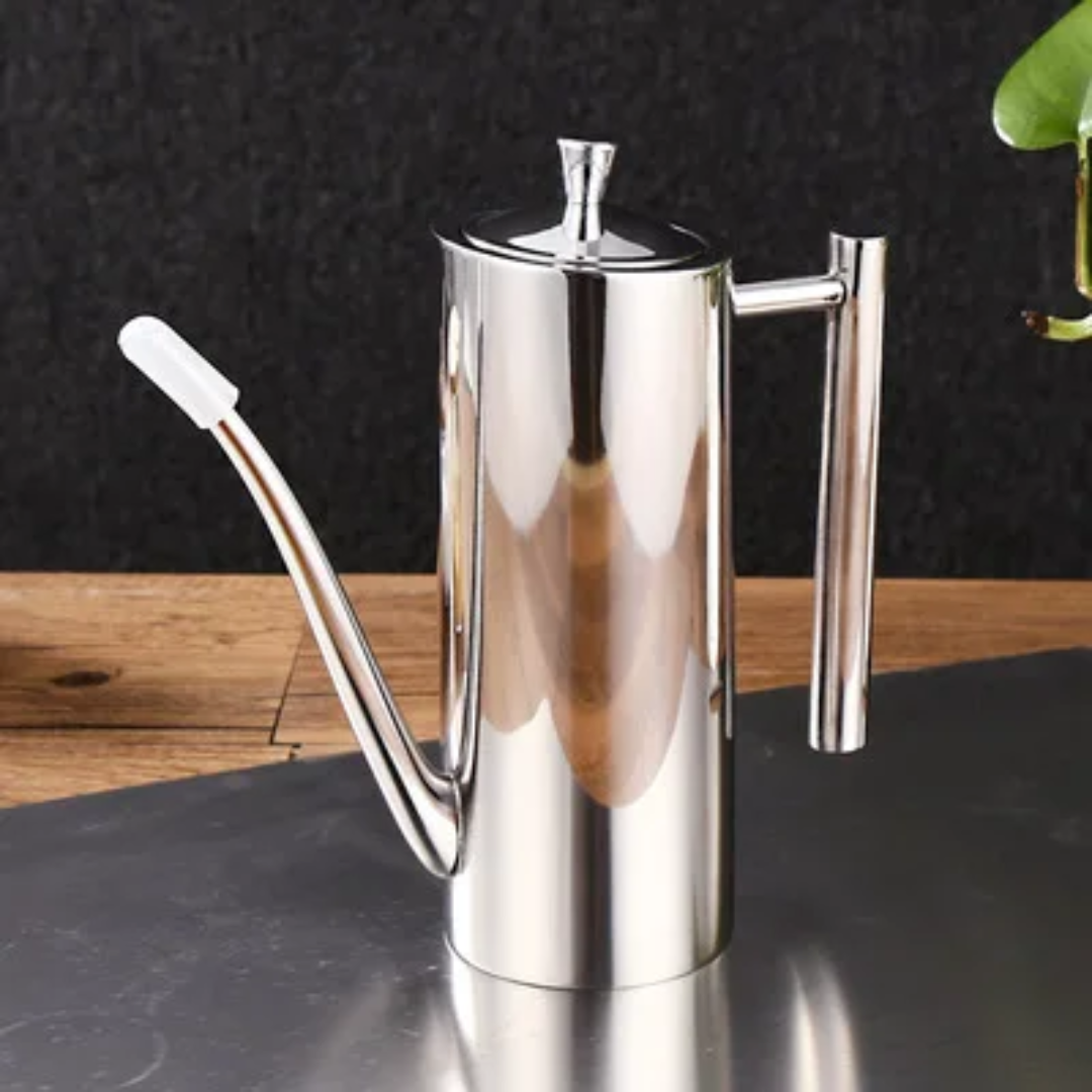Stainless Steel Kitchen Oil Pot – 700ml