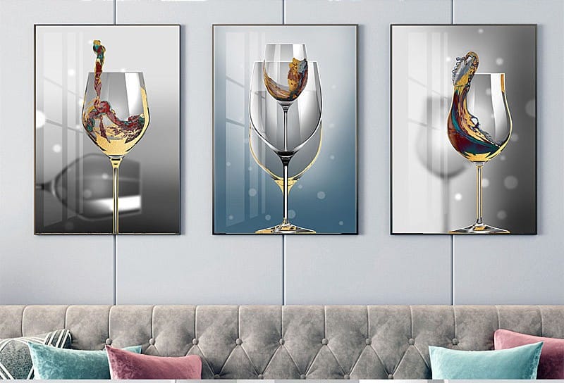 3Pc Wooden Wall Hangings