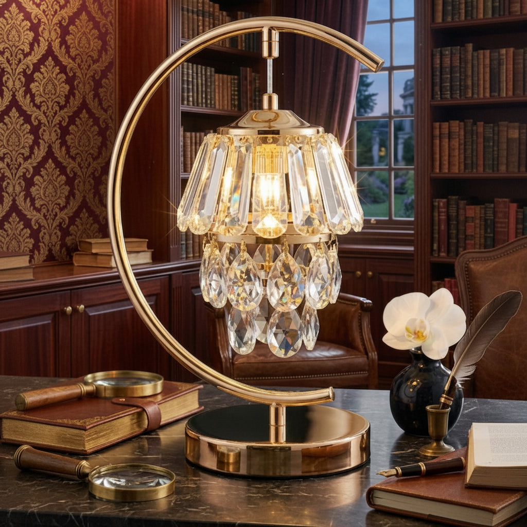 G168 Suspended LED Table Lamp Crystal Lamp