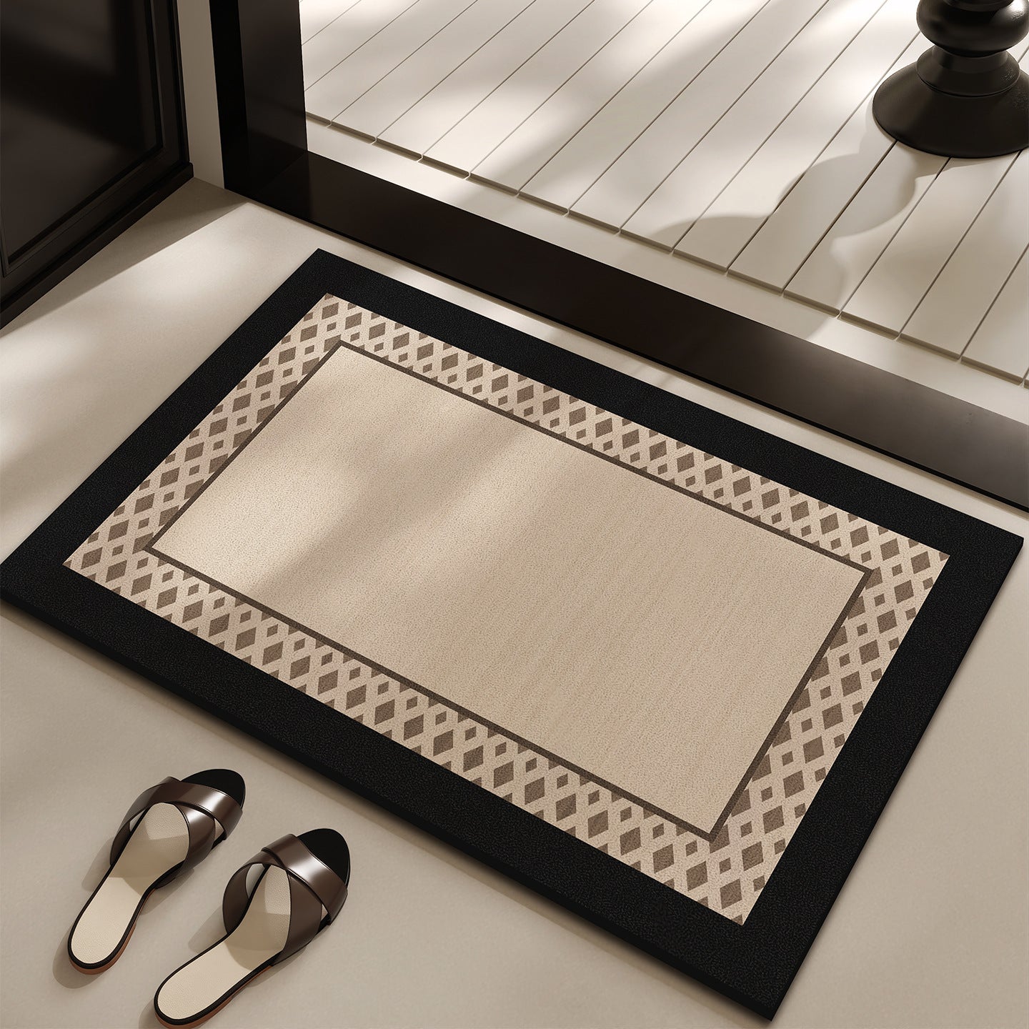 Absorbent Bathroom Door Mat