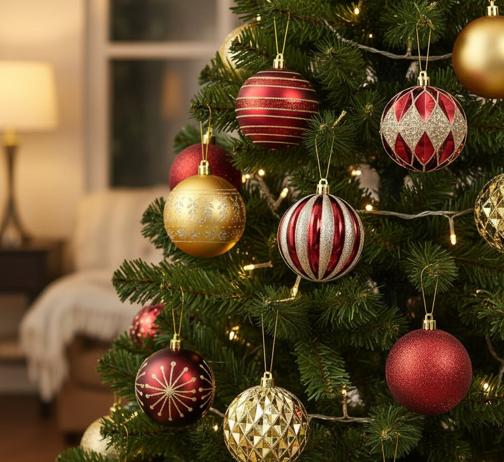 16Pcs Set Christmas Balls