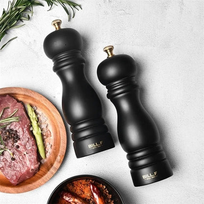 6-Inch Wooden Pepper Grinder Mill