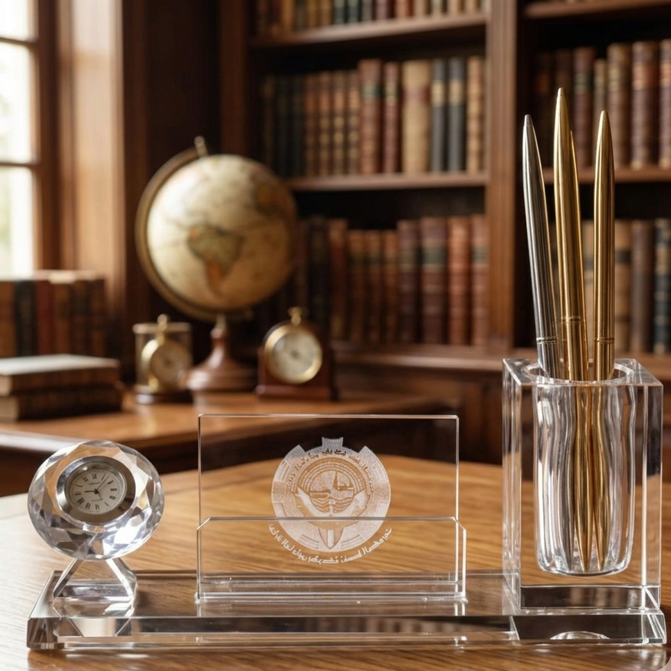 Small Crystal Pen Holder