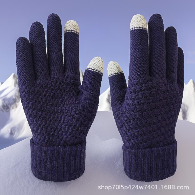 Winter touchscreen gloves