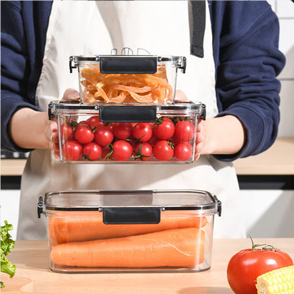 3pcs Acrylic Food Storage Containers Set