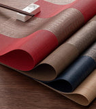 6pcs PVC Table Mats