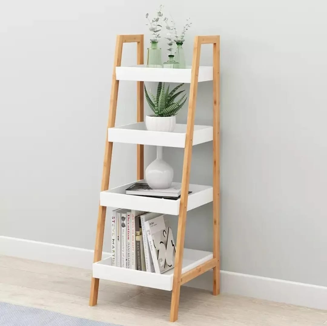 Wood Storage/Bookshelf Stand