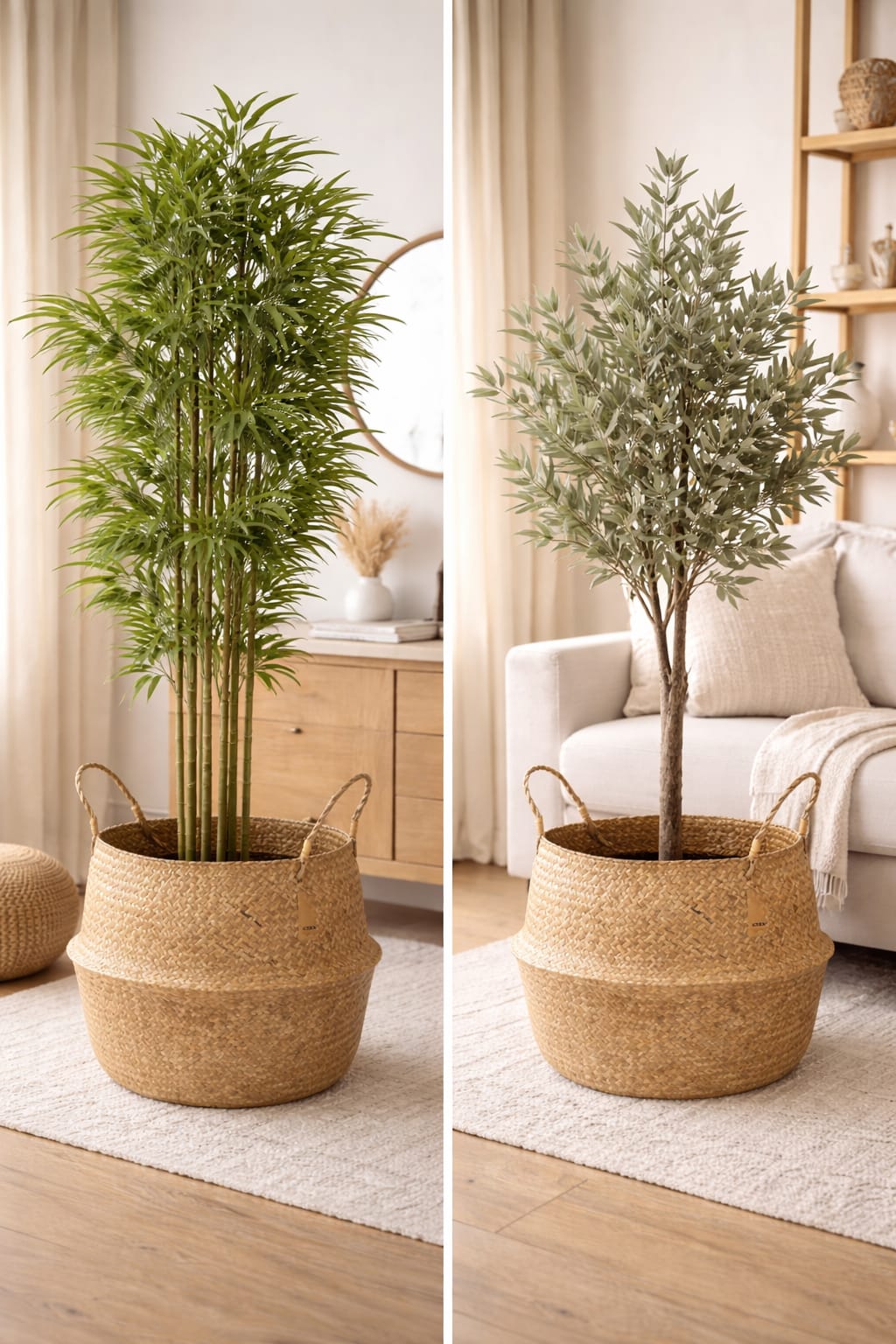 Seagrass Rattan Storage Basket