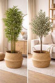 Seagrass Rattan Storage Basket