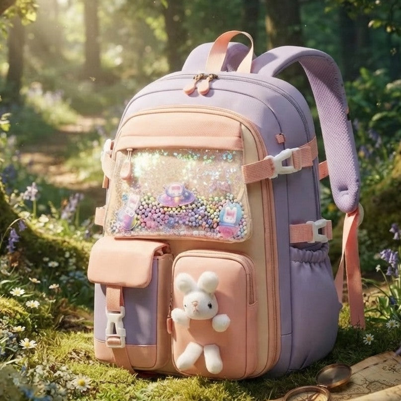 Girl's Lightweight School Backpack