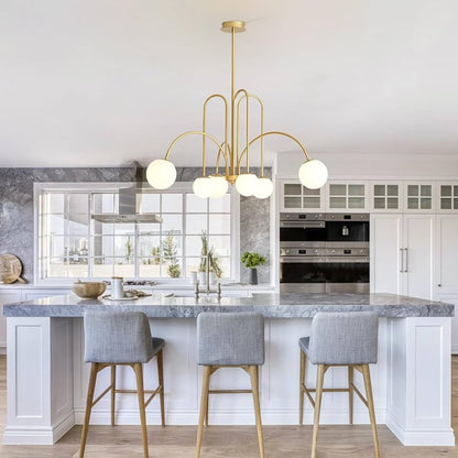 Pendant light 100cm long with G9 and E14 bulb options for home, hotel, or bar decoration