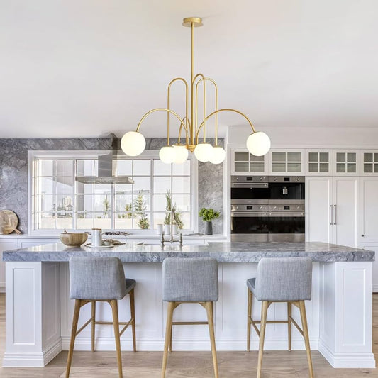 Pendant light 100cm long with G9 and E14 bulb options for home, hotel, or bar decoration