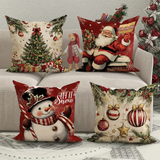 Christmas Throw Pillow Cases
