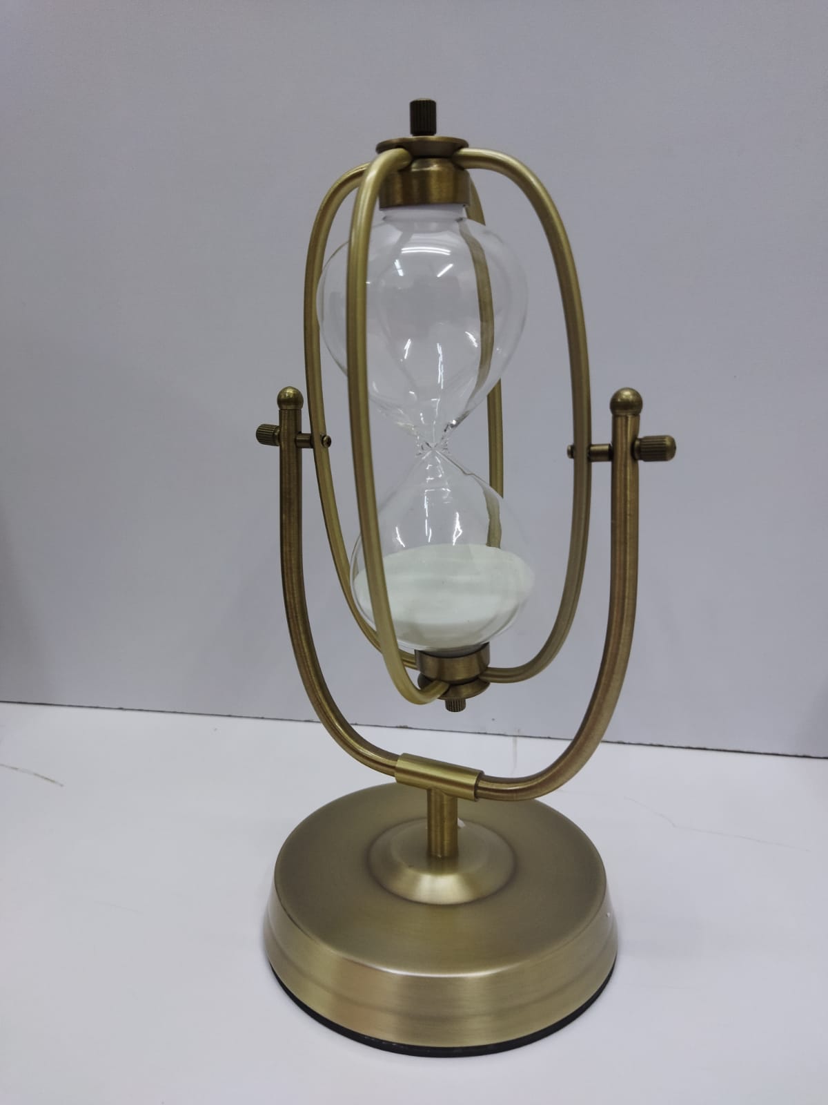 Metal 1 Hour Hourglass Sand Timer