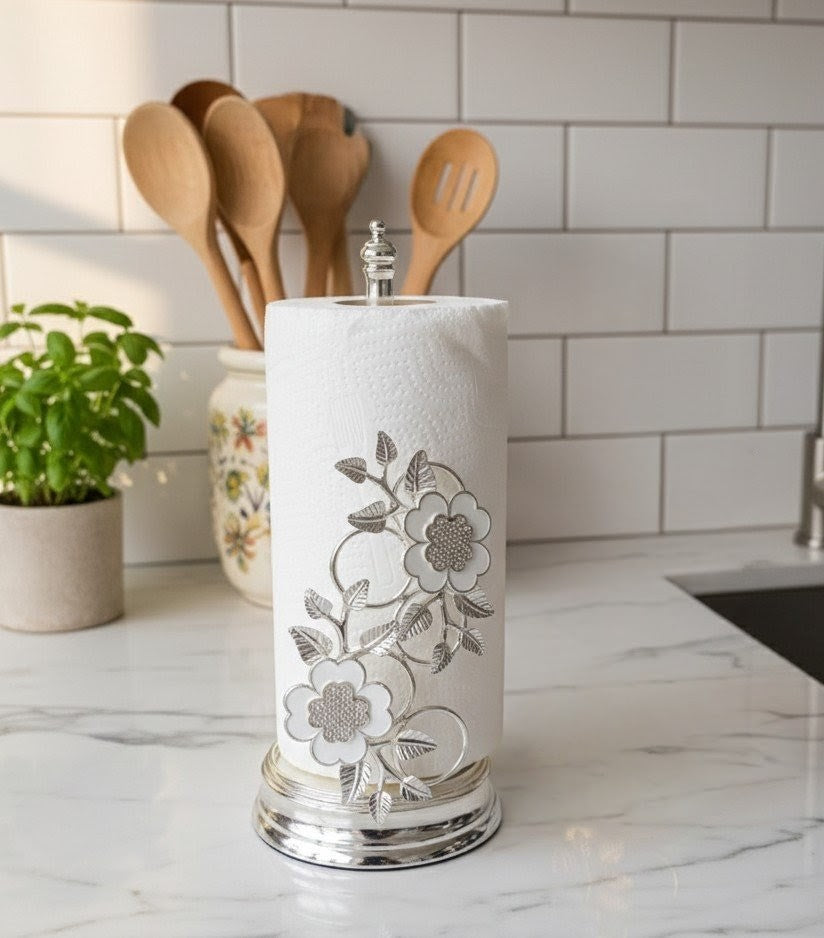 Elegant Kitchen Paper Roll Holder Tabletop