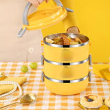 Detachable 3-Layered Lunch Dish