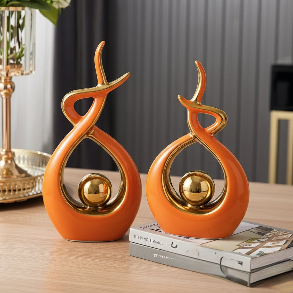 2 In 1 Ceramic Decor Figurine