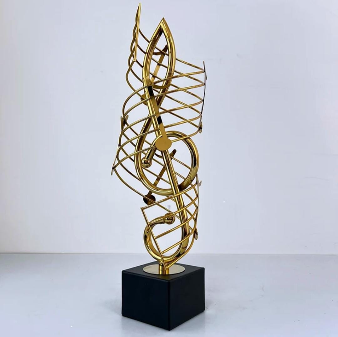 Musical Note Trophy Home Decoration Statue