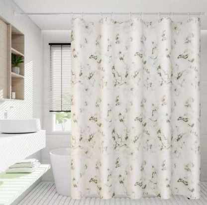 Shower Curtain with Hooks 180 × 200 cm