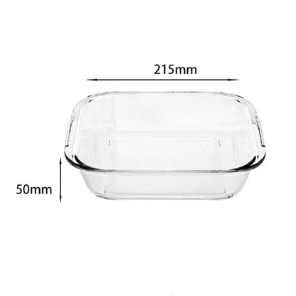 1L Square Glass Baking Dish