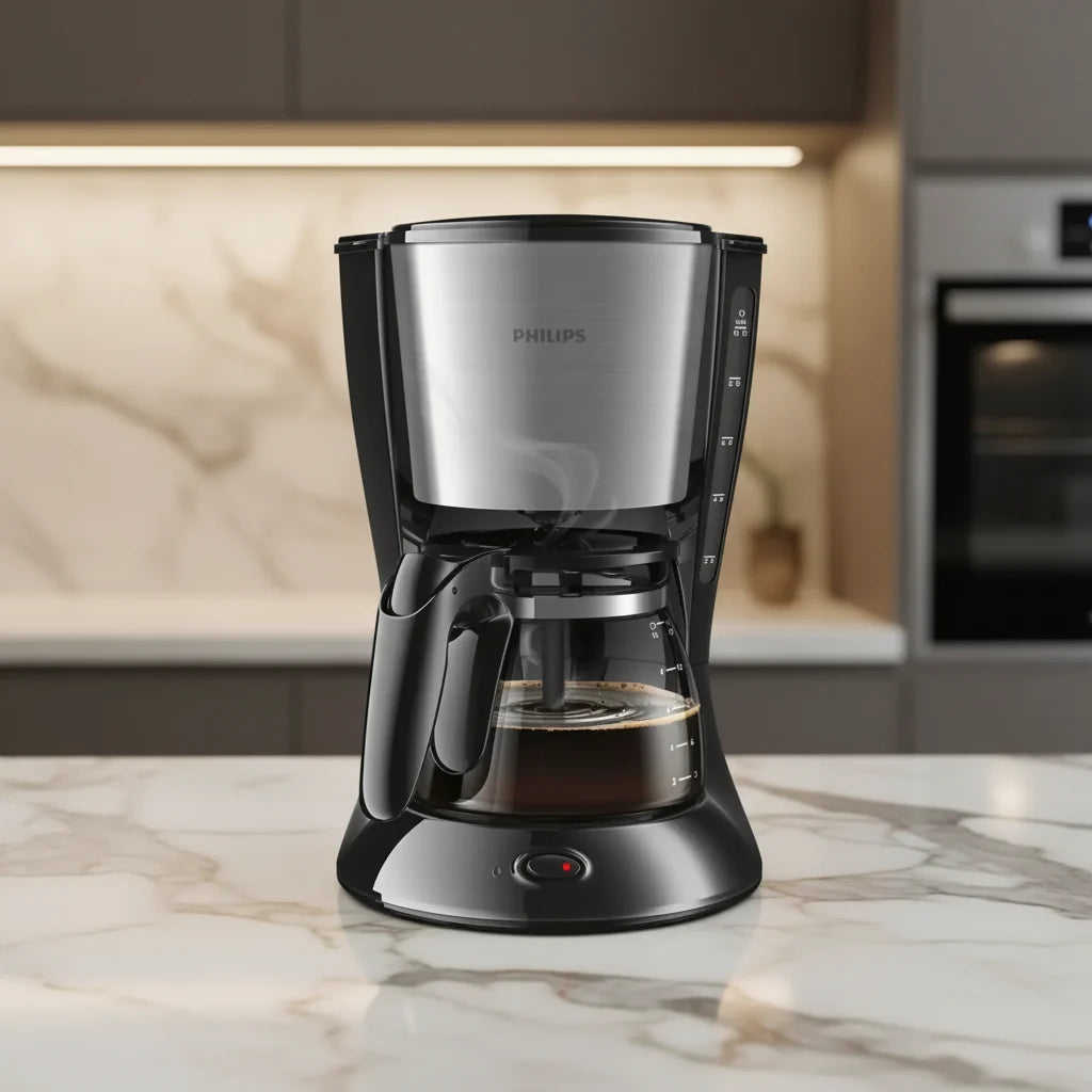 Philips Daily Collection Coffee Maker – 1.2L Capacity, 1000W, HD7462/20