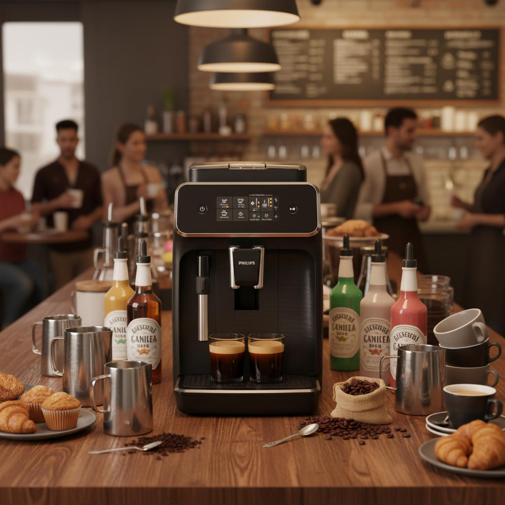 Philips Fully Automatic Espresso Machine – 1.8L, 1500W, EP2220/10